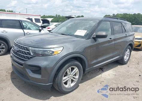 2020 Ford Explorer Xlt из США, поврежденный, VIN 1FMSK7DHXLGB00903